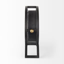 Gaston Gray Metal Circular Table Clock - Default Title