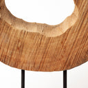 Ironwood II Small 13L x 4W Natural Wooden Circular Object - Default Title