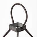 Kingston I Large Rustic Metal Framed Table Candle Holder - Default Title