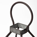 Kingston II Small Rustic Metal Framed Table Candle Holder - Default Title