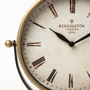 Houston Gold Metal Half Moon Base Table Clock - Default Title