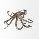 Strafford Medium 13L x 7W Silver Resin Octopus - Default Title
