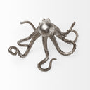 Strafford Medium 13L x 7W Silver Resin Octopus - Default Title