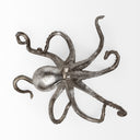 Strafford Medium 13L x 7W Silver Resin Octopus - Default Title