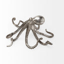 Strafford Small 10L x 9W Silver Resin Octopus - Default Title