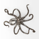 Strafford Small 10L x 9W Silver Resin Octopus - Default Title