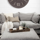 Vernon Small 24L x 7W Brown Reclaimed Wood Tray - Default Title