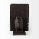 Taurus III Set of 2 9L x 4W Black Cast Aluminum Bull Bookends - Default Title