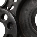 Cogsworth Set of 2 14L x 4W Brown Resin Industrial Gear Bookends - Default Title