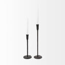 Levit Small Black Table Candle Holder - Default Title