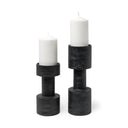 Bolton I 39L x 39W x 106H Black Metal Table Candle Holders - Default Title