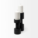 Bolton I 39L x 39W x 106H Black Metal Table Candle Holders - Default Title