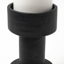 Bolton I 39L x 39W x 106H Black Metal Table Candle Holders - Default Title