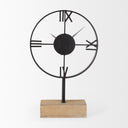 Oris Black MetalWood Open Frame Table Clock - Default Title