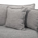 Roy I 84 Castlerock Gray Upholstered Three Seater Sofa - Default Title