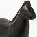 Sphynx II 7L x 2W Black Cast Aluminum Horse Shaped Object - Default Title