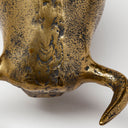 Tauro I 9L x 4W Gold Cast Aluminum Raging Bull - Default Title