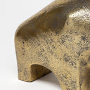 Tauro I 9L x 4W Gold Cast Aluminum Raging Bull - Default Title