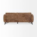 Cobain I 84 Brown Leather Two Seater Sofa - Default Title