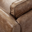 Cobain I 84 Brown Leather Two Seater Sofa - Default Title