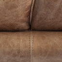 Cobain I 84 Brown Leather Two Seater Sofa - Default Title