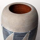 Cove GreyBrown Ceramic Vase - Default Title