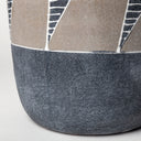 Cove GreyBrown Ceramic Vase - Default Title