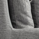 Denly II 92 Casterock Gray Slipcover Three Seater Sofa - Default Title