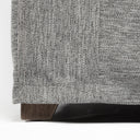 Denly II 92 Casterock Gray Slipcover Three Seater Sofa - Default Title