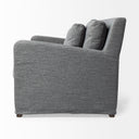 Denly III 38 X 3825 X 345 Castlerock Gray Slipcover Upholstered Arm Chair - Default Title