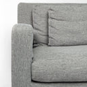 Denly III 38 X 3825 X 345 Castlerock Gray Slipcover Upholstered Arm Chair - Default Title