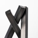Bastian Large 9L x 8W Black Metal Abstract Object - Default Title