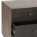 Grace 70Wx185Lx3125H Two-Tone Brown Solid Wood 6 Drawer Sideboard - Default Title