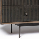 Grace 70Wx185Lx3125H Two-Tone Brown Solid Wood 6 Drawer Sideboard - Default Title