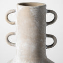 Sherry Rustic Brown Tall Neck Ceramic Vase - Default Title