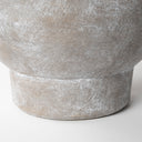 Deya Small Rustic Brown Ceramic Vase - Default Title