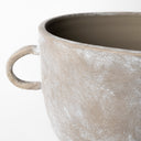 Deya Large Rustic Brown Ceramic Vase - Default Title