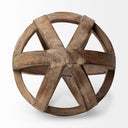 Tibik 8L x 8W Natural Wooden Orb - Default Title