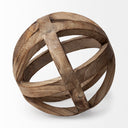 Tibik 8L x 8W Natural Wooden Orb - Default Title