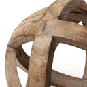 Tibik 8L x 8W Natural Wooden Orb - Default Title