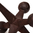 Jax Set of 3 8L x 7W Cast Iron Metal Jacks - Default Title