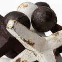 Jax Set of 3 8L x 7W Cast Iron Metal Jacks - Default Title