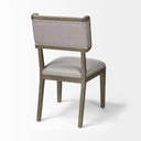 Tenton II Grey Fabric Seat Brown Wood Frame Dining Chair - Default Title