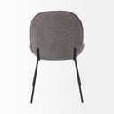 Inala Grey Seat Metal Frame Dining Chair - Default Title