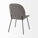 Inala Grey Seat Metal Frame Dining Chair - Default Title