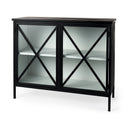 Aurelia Two Door Glass Cabinet - Default Title