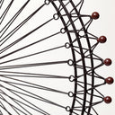 London Eye 3L x 25W Black Metal London Eye Replica - Default Title