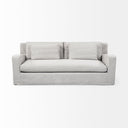 Denly II 925 X 3825 X 345 Frost Gray Slipcover Three Seater Sofa - Default Title