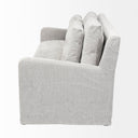 Denly II 925 X 3825 X 345 Frost Gray Slipcover Three Seater Sofa - Default Title