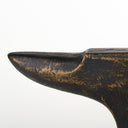 Anvilia Set of 2 12L x 4W Black With Gold Accents Anvil Shaped Bookends - Default Title